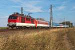 350 003 wird mit dem EC 274  Jaroslav Hasek  in wenigen Minuten den Bahnhof in Breclav erreichen.