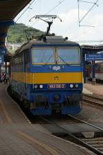 Eine 363136-3 im Bahnhof Bratislava hl.