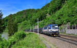 383 206 mit einem leeren Autozug am 19.05.2022 bei Ingling.