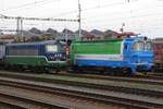 Internationales Loktreffen: BG-ZOS 045 148-1 und SK-RTI 240 144-6 am 30.November 2018 im Bahnhof Breclav.