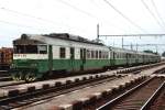 460 034-2/063 349-5/063 350-3/063 351-1/460 033-4 mit Os 7817 Poprad Tatry-Haniska pri Koiciach auf Bahnhof Poprad Tatry am 1-8-2005.