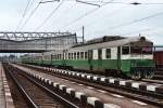 460 033-4/063 351-1/063 350-3/063 349-5/460 034-2 mit Os 7817 Poprad Tatry-Haniska pri Koiciach auf Bahnhof Poprad Tatry am 1-8-2005.