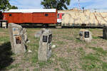  Für die Eisenbahner gibt es einen eigen Friedhof ! Gesehen im ZSR Museum Bratislava Vychod am 5.9.26.