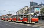 Slowakei / Straßenbahn Bratislava: Tatra T3SUCS - Wagen 7793 ...aufgenommen im Mai 2015 an der Haltestelle  Trnavské mýto  in Bratislava.