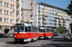 Am 06.06.2015 war der Streckenzweig nach Raca gesperrt, weswegen die Linien 5 und 8 verknüpft wurden und zwischen Dubravka und Ruzinov verkehrten.