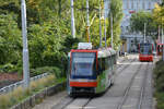 04.10.2019 | Slowakei - Bratislava | Stra�enbahntyp Tatra K2  7120  | 