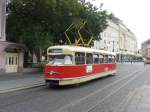 Museum Strassenbahn in der Jesenskho in Bratislava 20-08-2008.