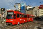 Tatra K2S - Wagen 7112 Little Big City am 27.04.2015 in Bratislava