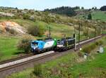 Vectron Treffen in Bešeňová. Die RTI 383 111 und 193 670 als Lokzug trafen sich in Bešeňová.
07.04.2024.