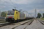 189.913 mit einem Gterzug am 06.09.2006  Ljubljana  www.eisenbahnbilder.webgarden.at