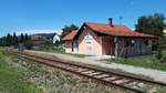 Limbuš (bis 1918 Lembach), unbesetzte Haltestelle, 6 km von Maribor entfernt [17.07.2017]