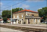 Bahnhof Ilirska Bistrica am 12.