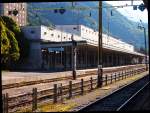 Bahnhof Jesenice am 17.9.