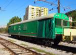 Karavanke - Vagon za reevanje. Tunnel-Rettungswagen auf Hbf. Jesenice am 2012:09:17