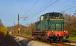 S 642-179 fhrt durch Maribor-Tabor Richtung Maribor Hauptbahnhof. /8.11.2012