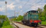 S 642-179 fhrt durch Maribor-Tabor Richtung Maribor Hauptbahnhof. /9.5.2013