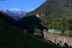 644 020 mit AVT 859 (Bohinjska Bistrica-Most na Soči) bei Grahovo 9.9.20