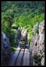 S 664-105 zwischen Podgorje und Rakitovec auf der Pula-bahn(2.6.2011).