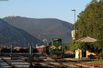 664 103 mit einem E-Wagenzug in Nova Gorica 25.8.16