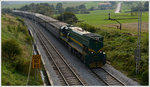 SŽ 664-114 mit dem IGE Sonderzug 15086 von Ljubljana nach Graz Hbf am 15.9.2016 kurz vor Slovenska Bistrica.