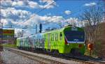 SŽ 715-119 'Julijan Alps' fährt durch Maribor-Tabor Richtung Maribor HBF.