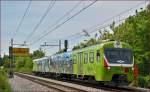 SŽ 715-119 'Julian Alps' fährt durch Maribor-Tabor Richtung Maribor HBF. /13.5.2015