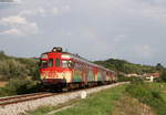 813 021 und 814 034 als R 4216 (Sezana-Nova Gorica) bei Prvacina 5.9.18