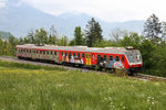 814-133 auch verschmiert am 10.Mai 2016 zwischen Podhom und Bled.