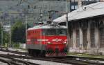 Elektrolok 342027 im Hauptbahnhof Lubljana am 30.4.2008.