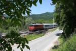 Rimske Teplice, Strecke Maribor - Zidani Most, am 26.5.2011.