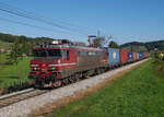 Der Containerzug 43601 wurde am Morgen des 01. Oktober 2011 auf der Relation Spielfeld-Straß>Koper von der 363 012 traktioniert und von mir kurz vor dem Bahnhof Pesnica fotografiert.