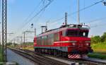 S 363-037 fhrt als Lokzug durch Maribor-Tezno Richtung Maribor Hauptbahnhof.