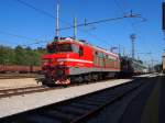 S 363 013 Alstom (nickname-Brigitte)in Bf. Pivka am 2012:09:17