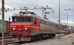 S 363-010 bei Rangierfahrt in Bahnhof Pragersko.