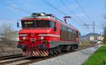 S 363-012 fhrt als Lokzug durch Maribor-Tabor Richtung Tezno Verschiebebahnhof. /16.4.2013