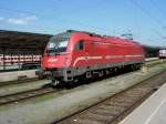 eine Br 541 der Slowenischen Eisenbahn steht in Villach am 12.04.07