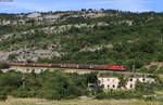 541 015 mit einem H-Wagenzug bei Zanigrad 11.9.20