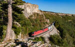 541 008 und 541 103 sowie 541 013 als Schublok mit dem 49404 (Koper tovorna  - Staatsgrenze n�chst Bernhardsthal Fbf) bei Črnotiče 4.10.26

