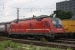 Abgestellt mit ihrem Gterzug war am 13.06.10 die 541 008-3 in Mnchen - Laim Rbf.