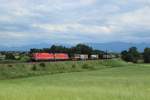 541 107-3 + 541 022-4 mit einem Container/KLV Zug in Rann am 17.07.2012