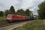 541 015 und 541 017 mit einem EKOL am 22. September 2015 bei Übersee.