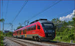 SŽ 312-104 fährt durch Maribor-Tabor Richtung Maribor HBF.