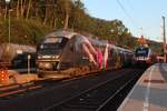 Der 312 007 der slowenischen Staatsbahn Slovenske Železnice steht am Morgen des 5.9.2019 als R3344 nach Ruse (SL) in Spielfeld-Straß und wartet auf die Abfahrt.