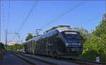 SŽ 312-008 fährt durch Maribor-Tabor Richtung Maribor HBF.