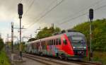 S 312-138 fhrt durch Maribor-Tabor Richtung Maribor Hauptbahnhof.