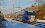 S 312-109 fhrt durch Maribor-Tabor Richtung Maribor Hauptbahnhof.