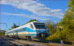 SŽ 310-? fährt durch Maribor-Tabor Richtung Maribor HBF. /30.9.2020