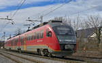 SŽ 312-113 fährt durch Maribor-Tabor Richtung Maribor HBF. /2.2.2022