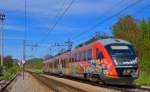 S 312-102 fhrt durch Maribor-Tabor Richtung Zidani Most./ 26.4.2012
