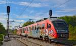 S 312-128 fhrt durch Maribor-Tabor Richtung Maribor Hauptbahnhof.